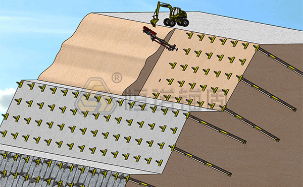 自鉆式中空錨桿在巖土工程中的應用