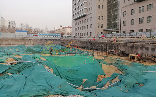 山東聊城人民醫院項目基坑支護