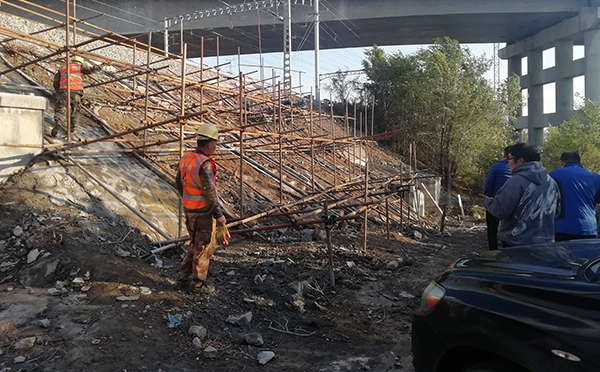 鐵路邊坡坍塌支護(hù) 鐵路邊坡坍塌支護(hù)